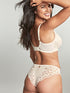 Panache Allure Brazilian – Spitzen-Slip (Ivory)