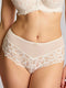 Panache Allure Deep Brief – High-Waist-Spitzen-Slip (Ivory)