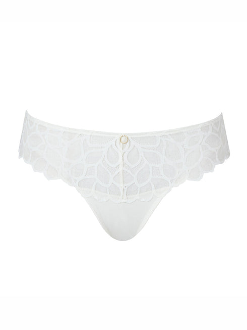 Panache Allure Thong – Spitzen-String (Ivory)