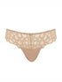 Panache Allure Thong – Spitzen-String (Honey/Nude)