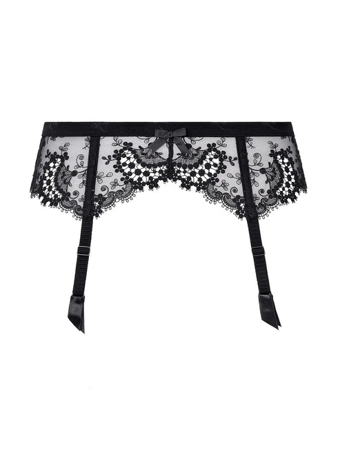 Strumpfhalter Schwarz WISH SIMONE PÉRÈLE