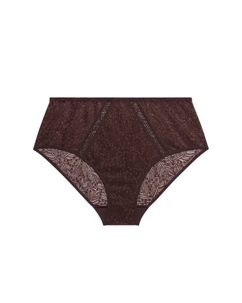 Taillen-Slip Brun Foncé COMETE SIMONE PÉRÈLE