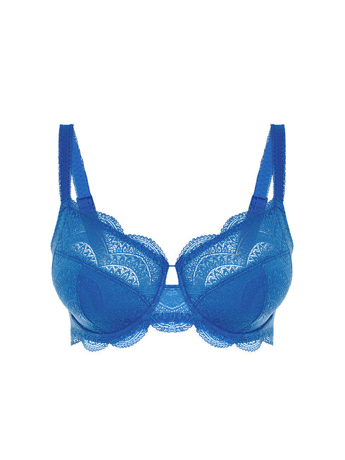 Extra Halt Bügel-BH Vergissmeinnichtblau KARMA SIMONE PÉRÈLE