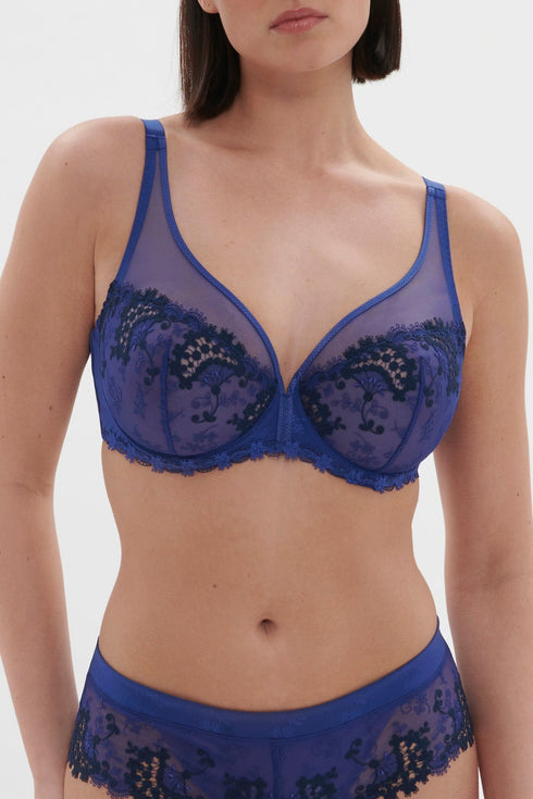 Bügel-BH Electrikblau WISH SIMONE PÉRÈLE