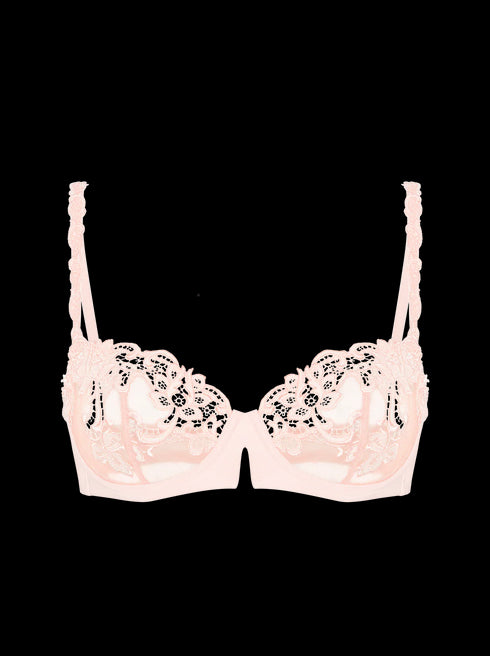 Halbschale Bügel-BH Perlrosa SAGA SIMONE PÉRÈLE