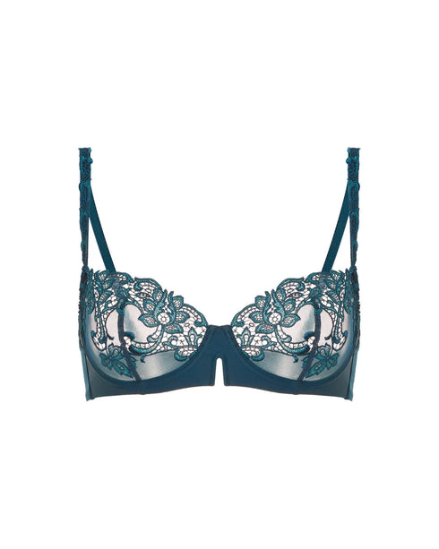 Halbschale Bügel-BH Bleu Prestige SAGA SIMONE PÉRÈLE