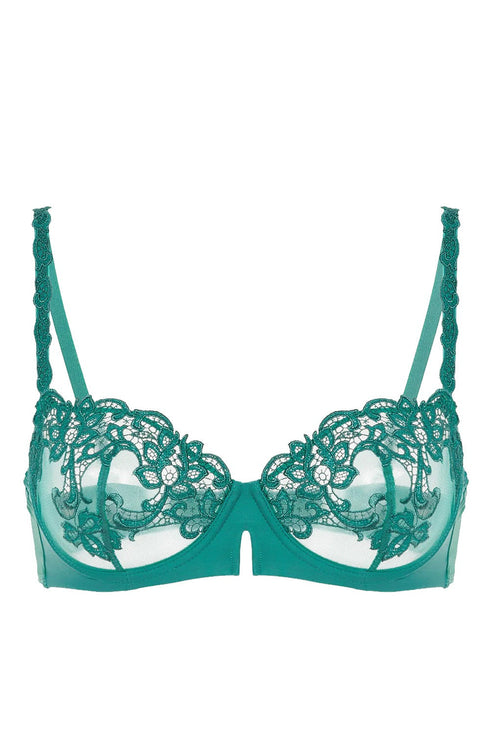 Halbschale Bügel-BH Gartengrün SAGA SIMONE PÉRÈLE