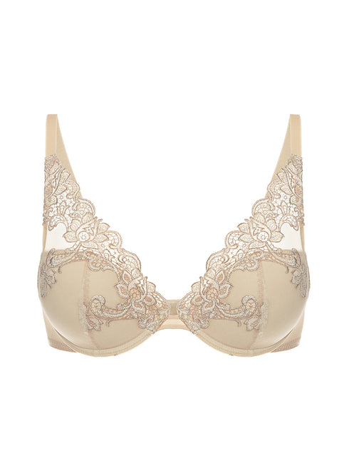 Triangel Push-up BH Topaz Beige SAGA SIMONE PÉRÈLE