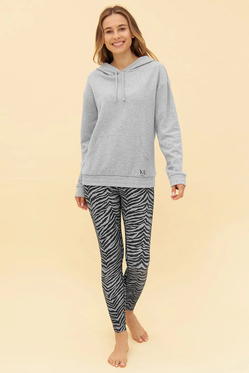 Rösch Kapuzen-Sweatshirt mit langen Ärmeln (1/1) und Taschen