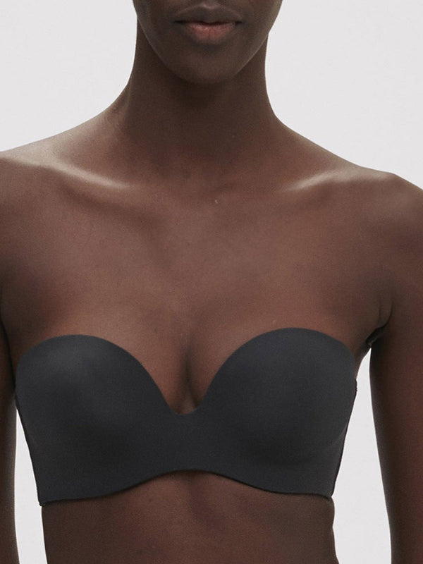 Trägerloser-BH Schwarz ESSENTIEL SIMONE PÉRÈLE