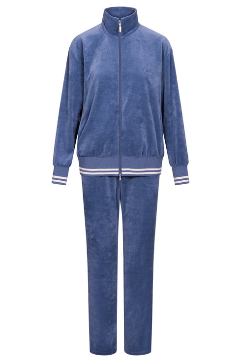 Rösch Lounge-Set mit Reißverschluss, langen Ärmeln (1/1) und langen Hosen