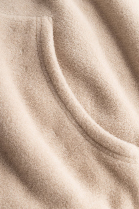 Rösch Lounge-Set – Kapuzenjacke (Zip) und Hose heather nature