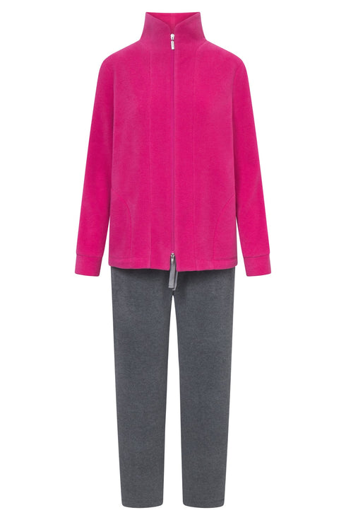 Rösch Lounge Suit mit Standkragen