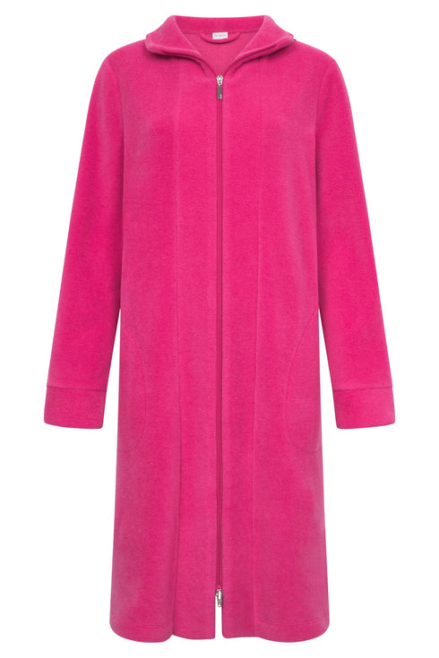 Rösch Morgenmantel mit Stehkragen und 2-Wege-Reißverschluss