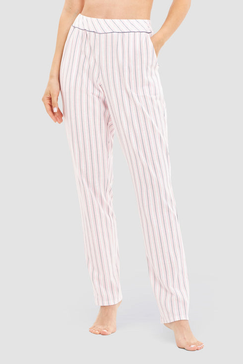 Rösch Pyjama-Hose „Stripes“ in voller Länge (1/1) mit praktischen Taschen