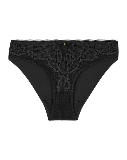 AUBADE Rioslip ILLUSION FAUVE Black