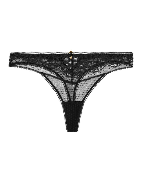 AUBADE String ILLUSION FAUVE Black