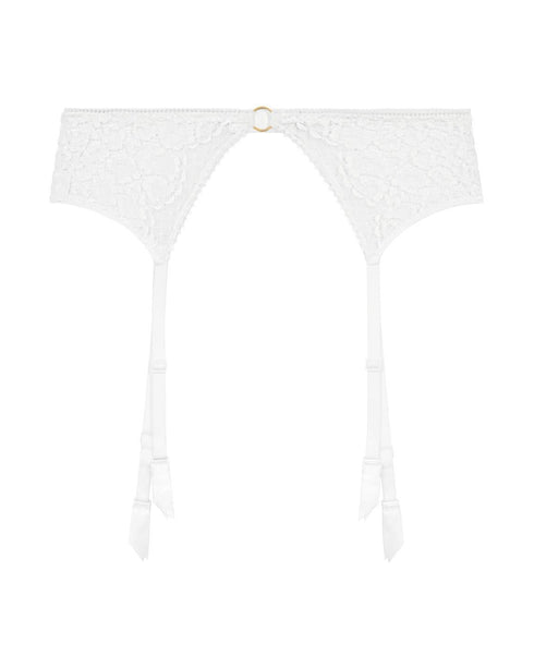 AUBADE Strumpfhalter ILLUSION FAUVE White