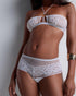 AUBADE Shorty ILLUSION FAUVE White