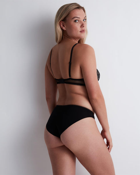 AUBADE Bügel-Triangel BH ILLUSION FAUVE Black