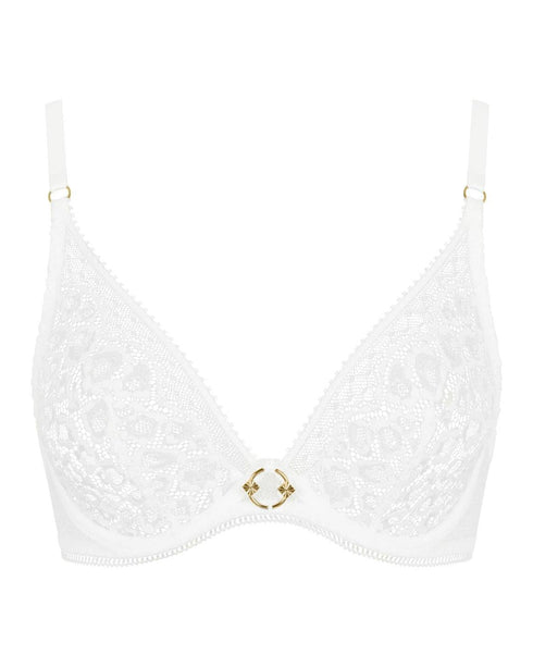 AUBADE Bügel-Triangel BH ILLUSION FAUVE White