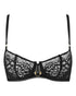 AUBADE Halbschale BH mit Bügel ILLUSION FAUVE Black