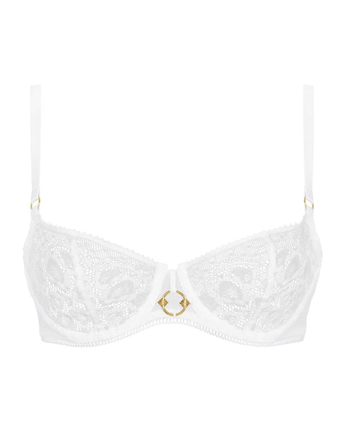 AUBADE Halbschale BH mit Bügel ILLUSION FAUVE White