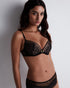 AUBADE Gemoldeter Push-Up BH ILLUSION FAUVE Black