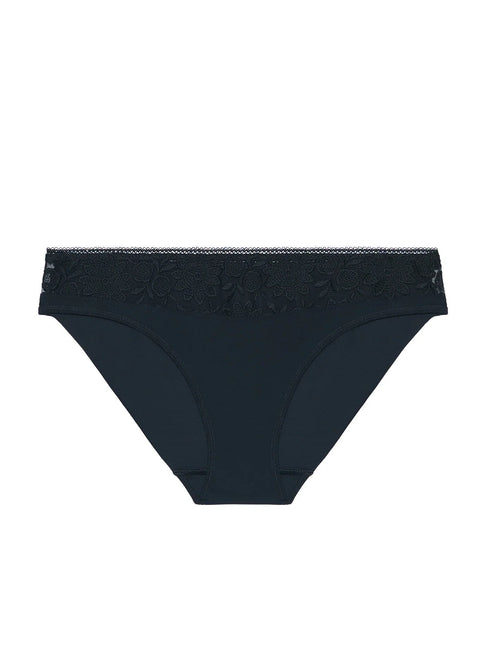 Slip Schwarz AMAZONE SIMONE PÉRÈLE