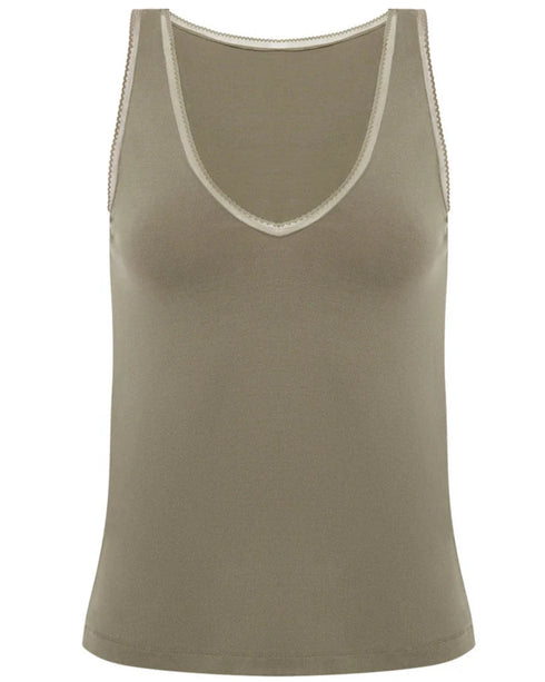 Top Vert Argile AURORE SIMONE PÉRÈLE