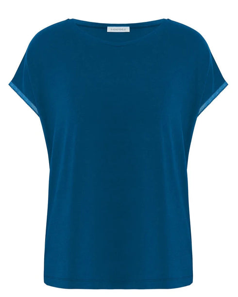 T-shirt Bleu Poséidon AURORE SIMONE PÉRÈLE