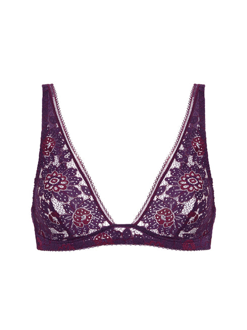 Simone Perele FESTIVE Bügelloser Triangel-BH Violett