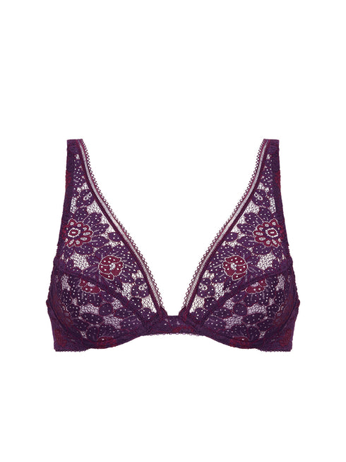 Simone Perele Festive Triangle-BH mit Bügel – Violet