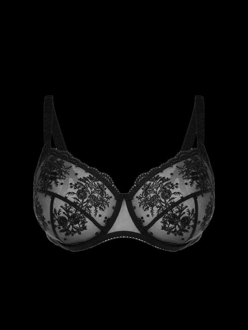 Extra Halt Bügel-BH Schwarz INTRIGUE SIMONE PÉRÈLE