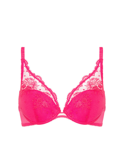 Triangel Push-up BH Disco Pink INTRIGUE SIMONE PÉRÈLE