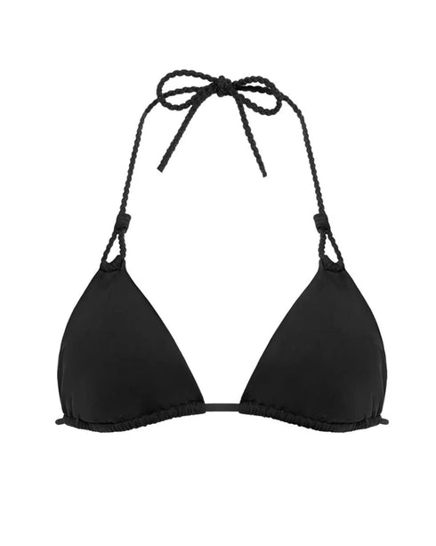 Triangel-Bikinioberteil ohne Bügel Schwarz SELECT SIMONE PÉRÈLE