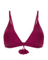 Bügelloser Triangel-Bikini-BH Cranberry MIRACLE SIMONE PÉRÈLE