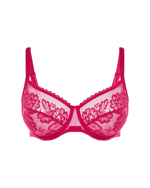 Full-Cup-Bügel-BH Cranberry ROMANCE SIMONE PÉRÈLE