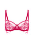 Halbschale-Bügel-BH Cranberry ROMANCE SIMONE PÉRÈLE