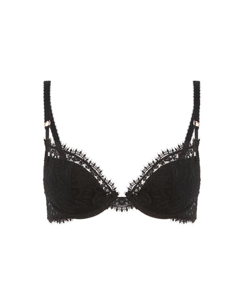 Push-up-Bügel-BH Schwarz PRÉCIEUSE SIMONE PÉRÈLE