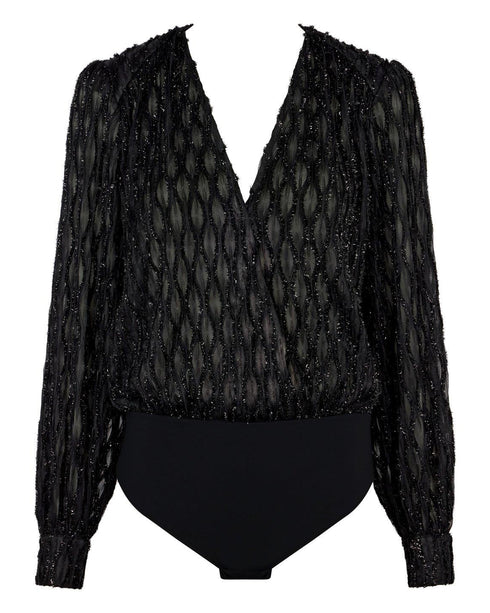 AUBADE Body mit Langen Ärmeln LES BODYS BY AUBADE Black