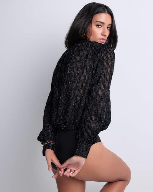 AUBADE Body mit Langen Ärmeln LES BODYS BY AUBADE Black