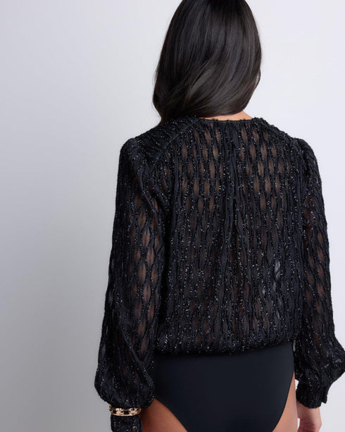 AUBADE Body mit Langen Ärmeln LES BODYS BY AUBADE Black