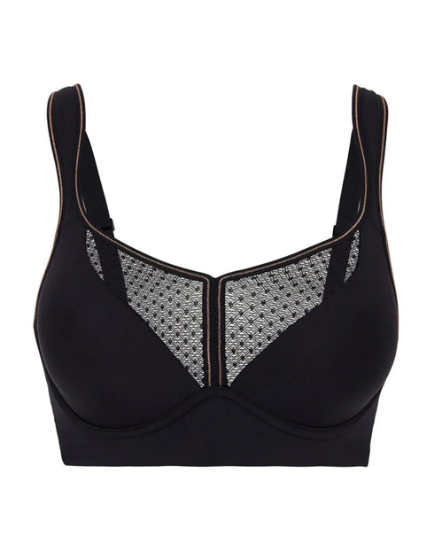 Sport Bügel-BH Schwarz HARMONY SIMONE PÉRÈLE