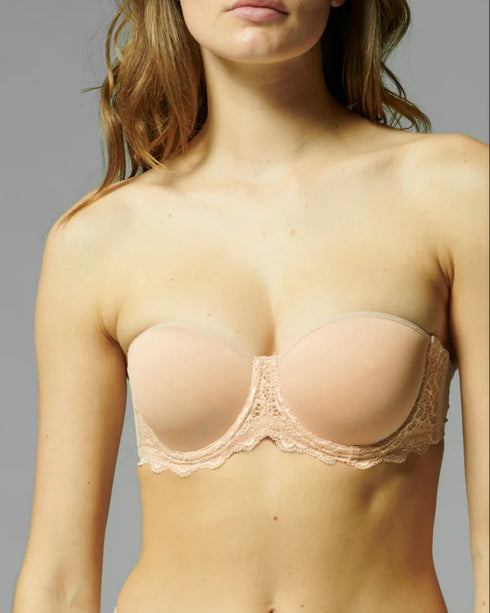 Bandeau-Bügel-BH Skin Rosé CARESSE SIMONE PÉRÈLE
