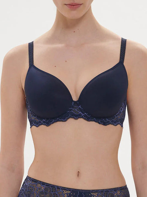 Spacer Bügel-BH Tintenblau CARESSE SIMONE PÉRÈLE