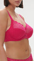 Full-Cup Bügel-BH Teaberry Pink CARESSE SIMONE PÉRÈLE
