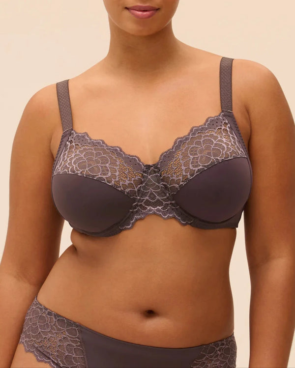 Full-Cup Bügel-BH Grau CARESSE SIMONE PÉRÈLE