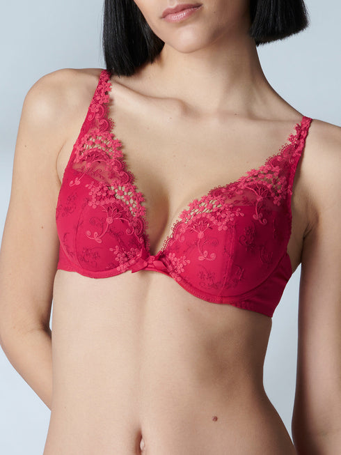 Triangel Push-up BH Rubinrosé WISH SIMONE PÉRÈLE