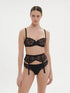 Strumpfhalter Schwarz WISH SIMONE PÉRÈLE